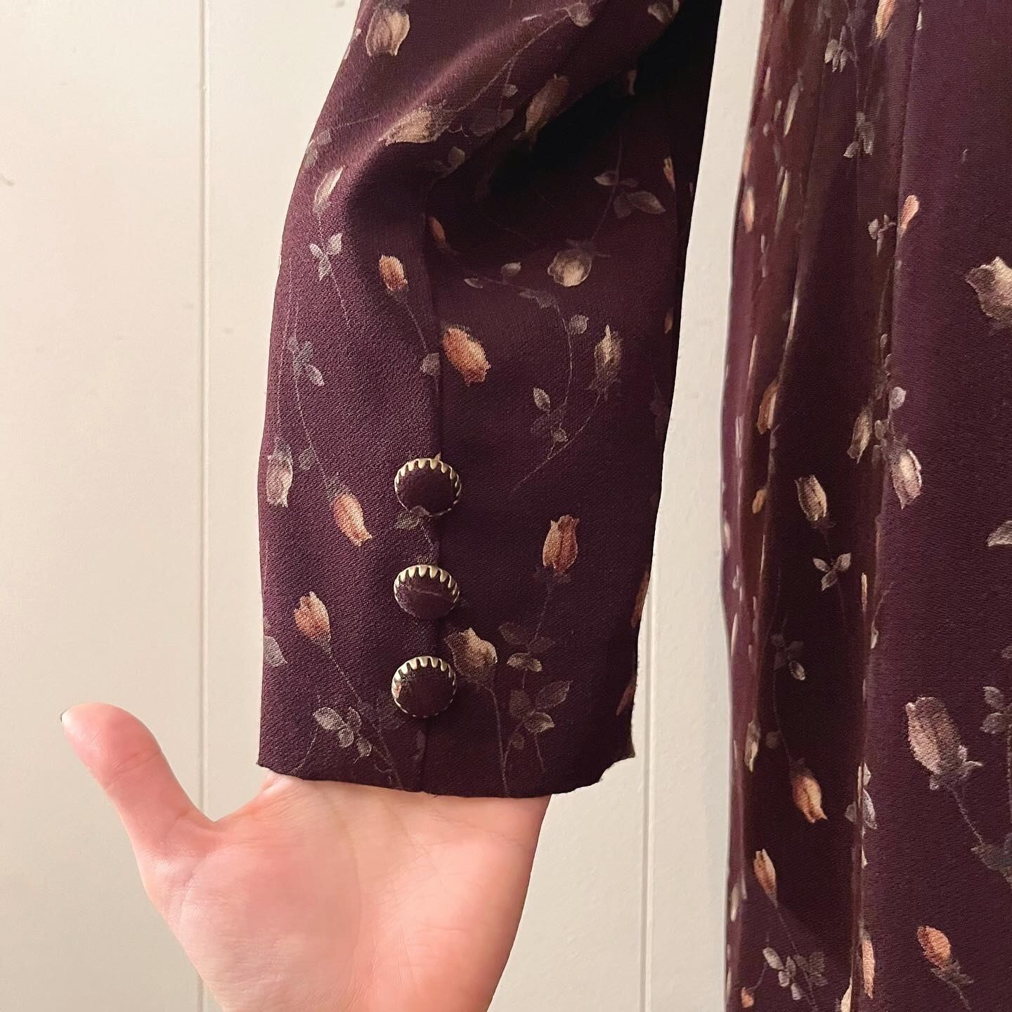 chocolate brown rose over one-piece