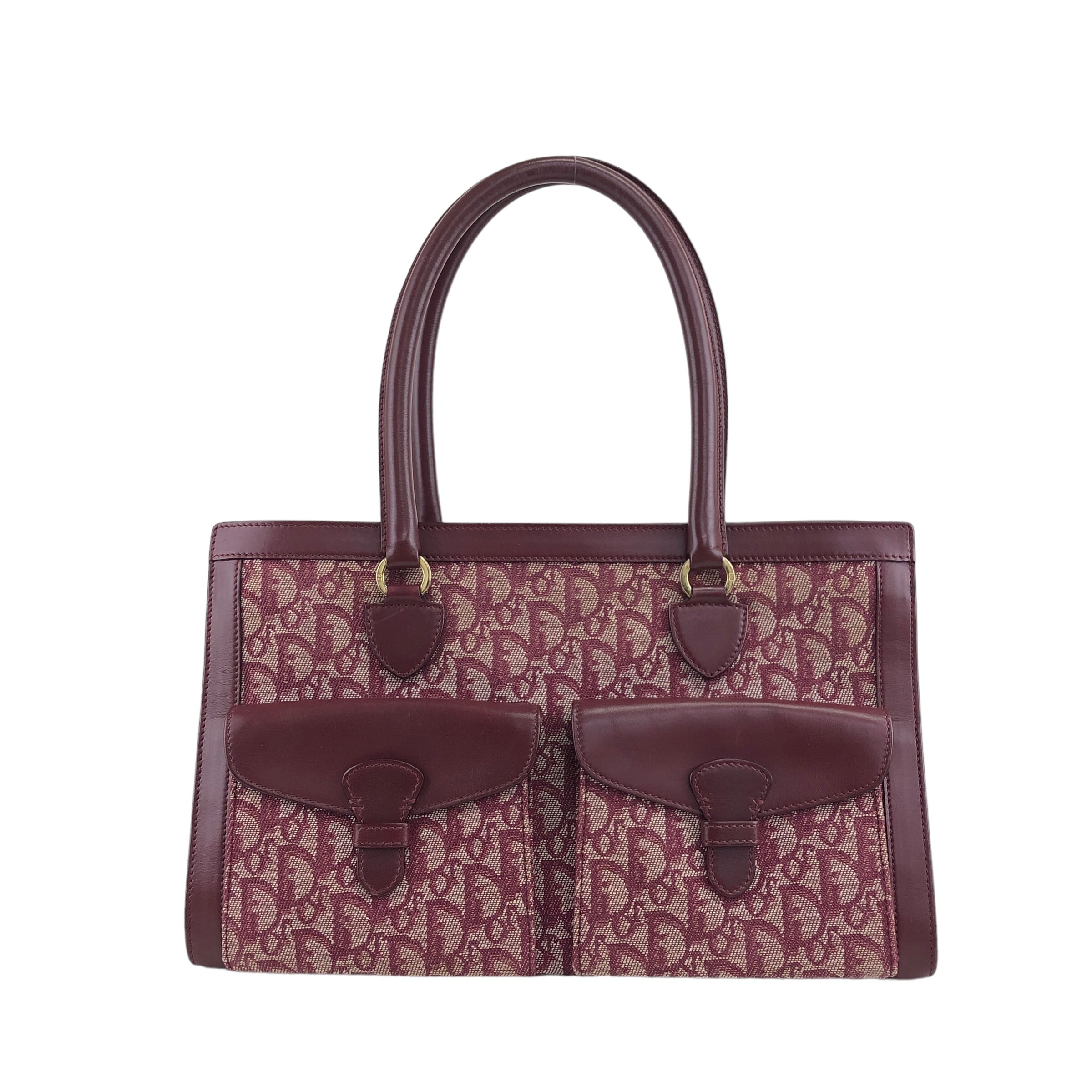 Christian Dior クリスチャン ディオール トロッター ハンドバッグ