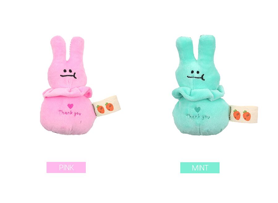 rabbit toy / ペット 犬 おもちゃ 噛む 音が鳴る 知育玩具 鳴き笛入り 可愛い わんちゃん おもちゃ ストレス解消 韓国 ペット用品 toy17