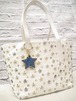2018★JIMMY CHOO ジミーチュウ SOFIA S ソフィア マルチ☆スタッズ レザー トート ハンド バッグ 白★ スタッズが可愛らしい万能トート♪