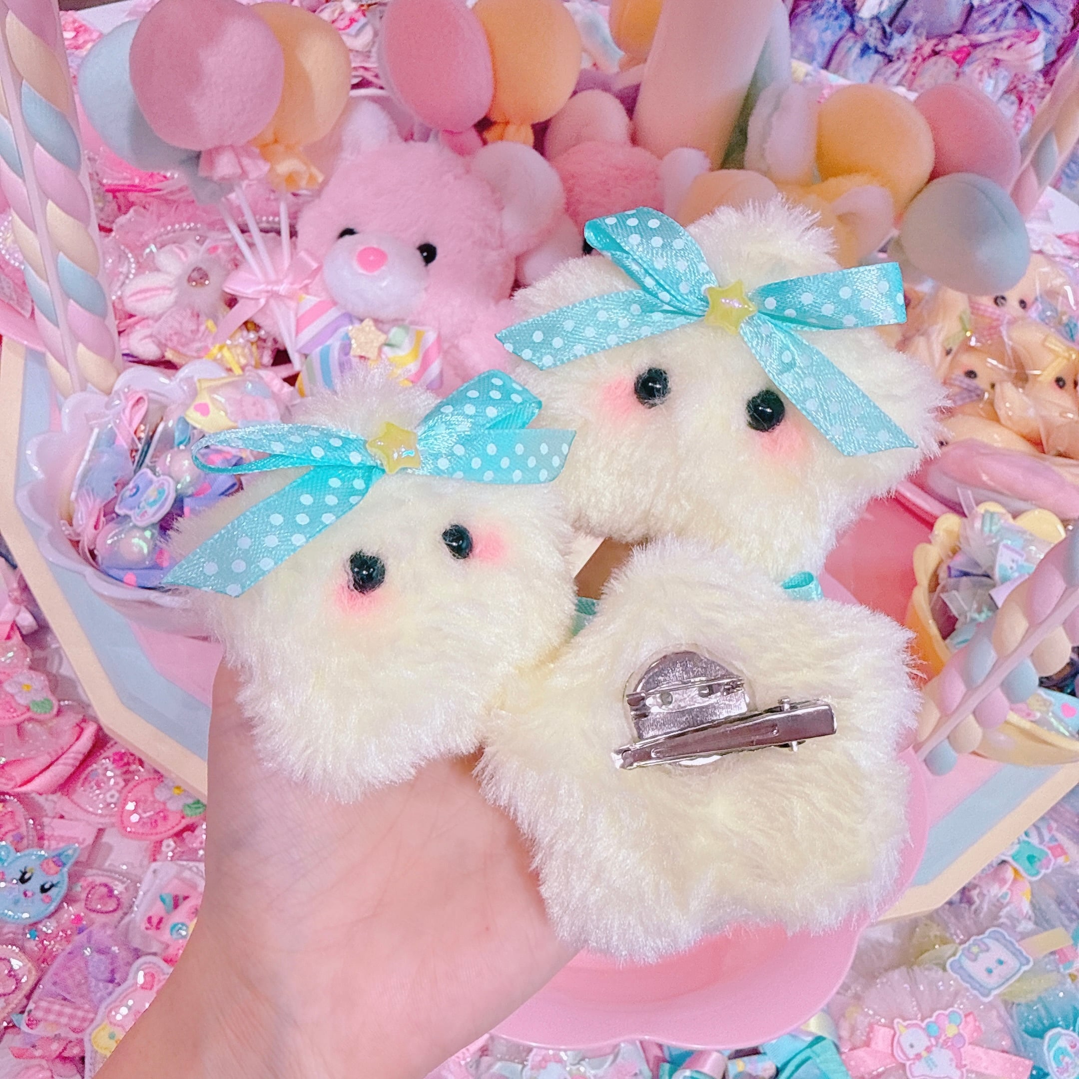【あにあーる】おほしさま2wayピン（ブルー）