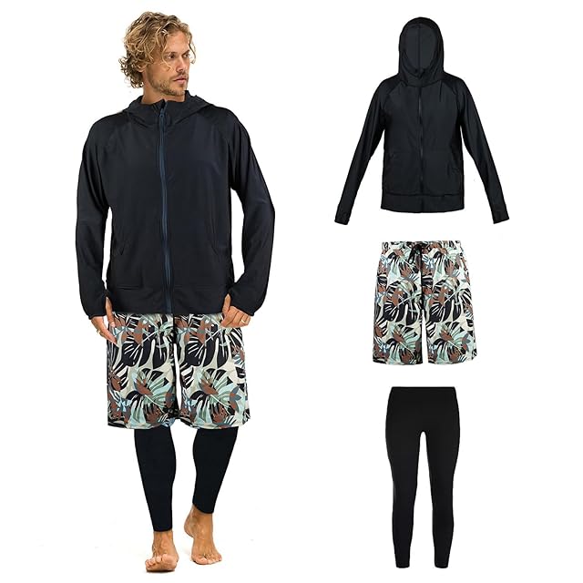 【ARMOTO】 ラッシュガード メンズ 水着 長袖 パーカー レギンス サーフ ARMOTO】 ラッシュガード メンズ 水着 長袖 パーカー レギンス