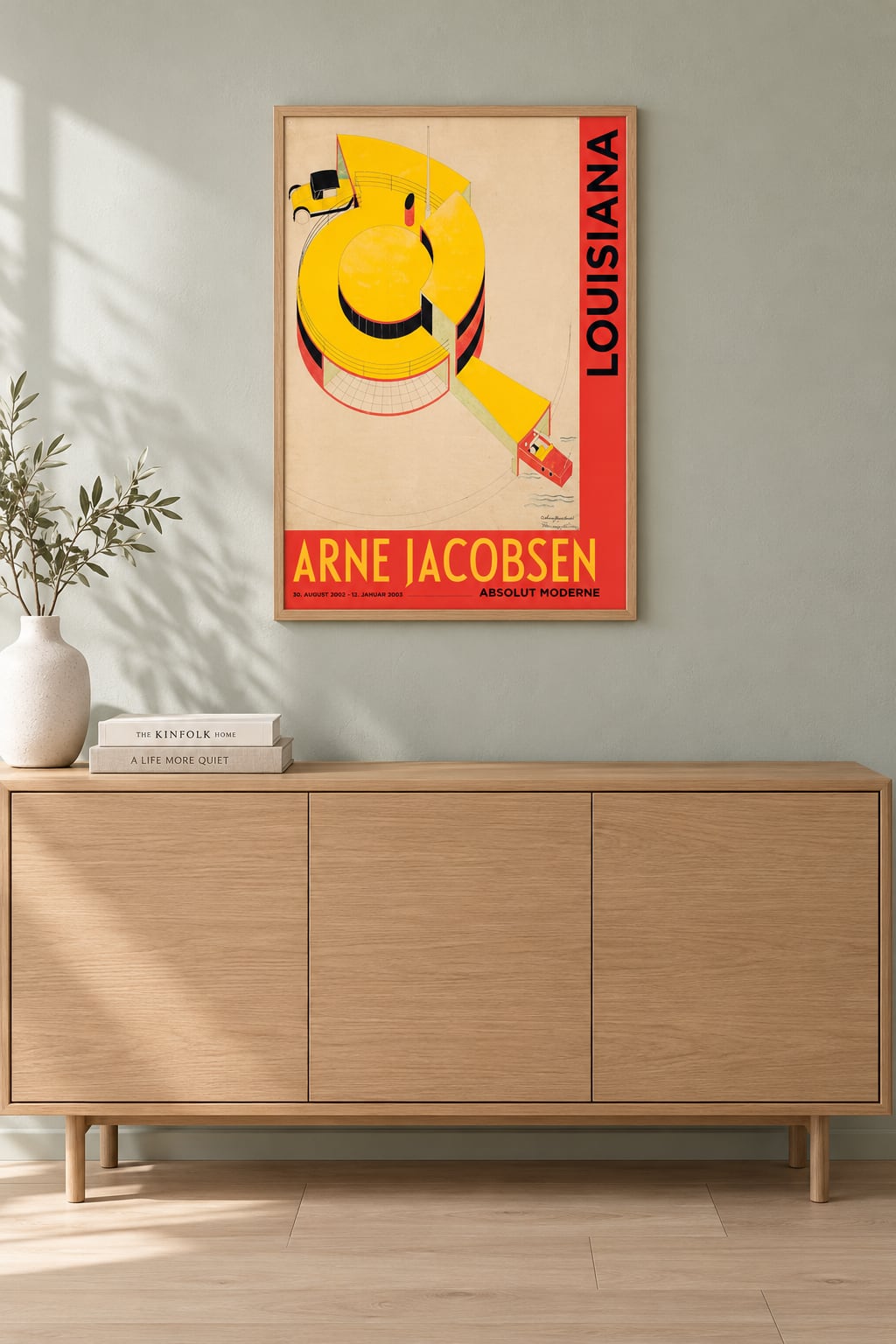 Arne Jacobsen｜The House of the Future（1929）のインテリア合成イメージ