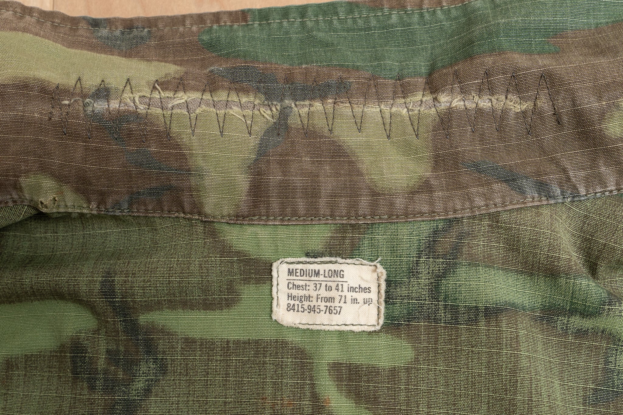 U.S.Army 60's Jungle Fatigue Jacket ERDL 