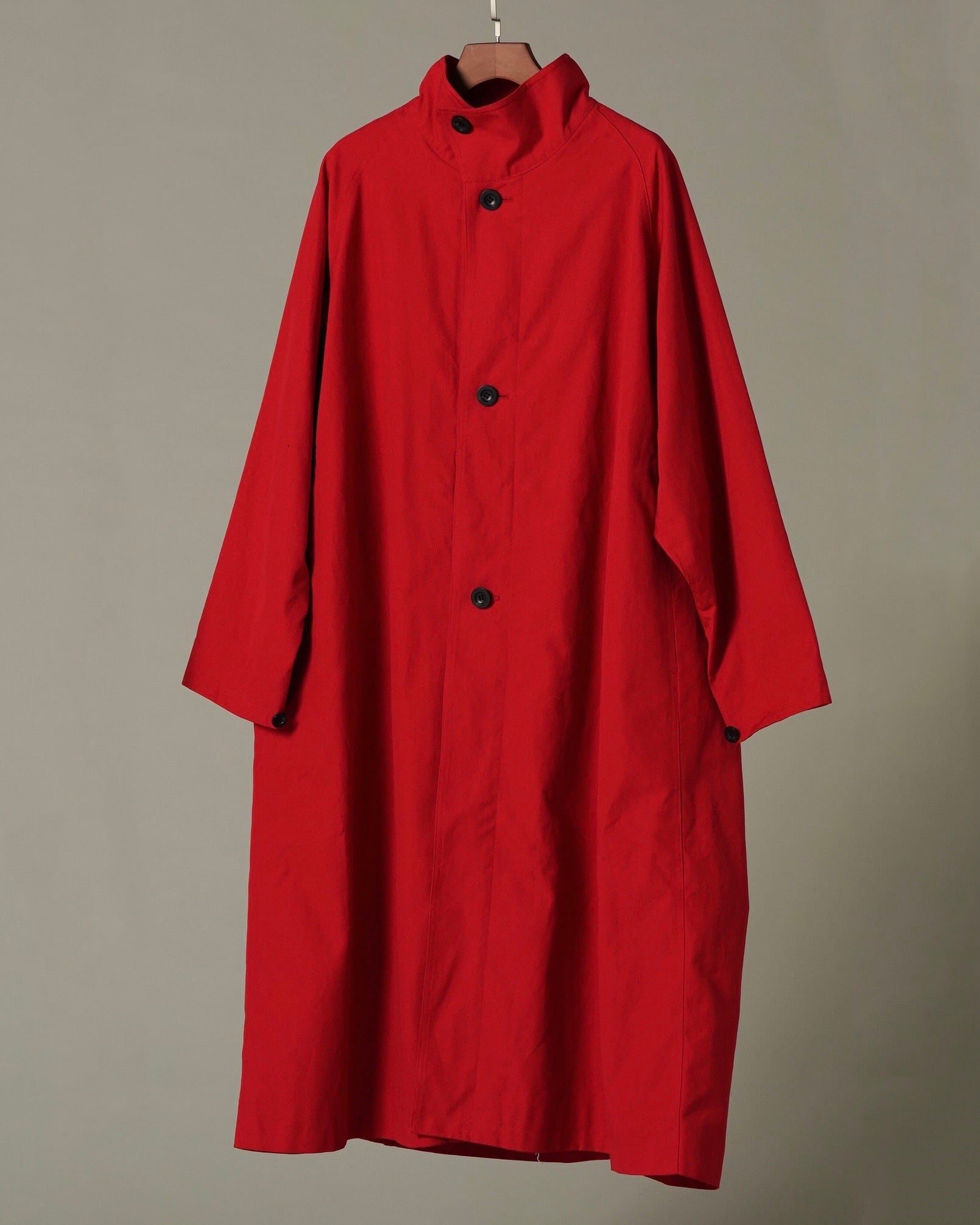 STAND COLLAR TRENCH COAT
