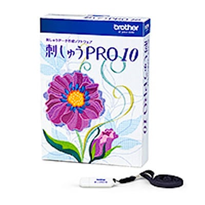 刺しゅうPRO10と「キャラクター刺しゅうデータセット」