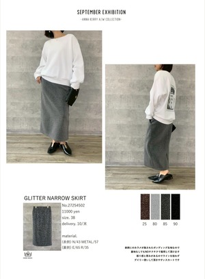 アンナケリー  Annakerry グリッターナローSK