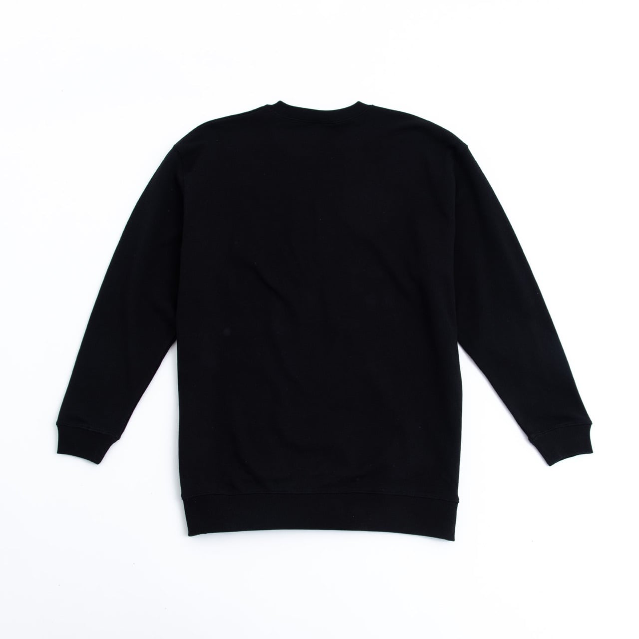 SHR! LOGO CREWNECK SWEATSHIRT (BLACK/WHITE) | 裏パイルスウェットシャツ(ブラック/ホワイト)