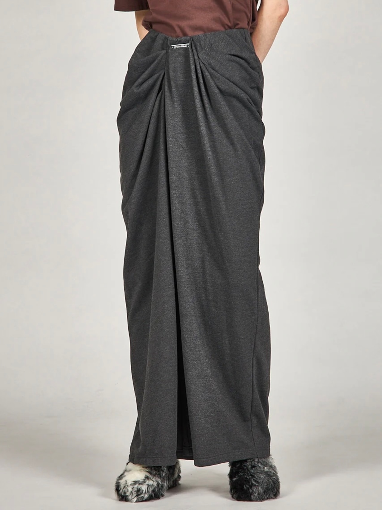 【25AW】PRANK PROJECT プランクプロジェクト / Drape Front Sweat Pants / パンツ - 2