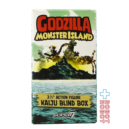 スーパー7 リ・アクション 東宝ゴジラ怪獣 モンスターアイランド ブラインドボックス ウェーブ13 3.75インチ アクションフィギュア 未開封