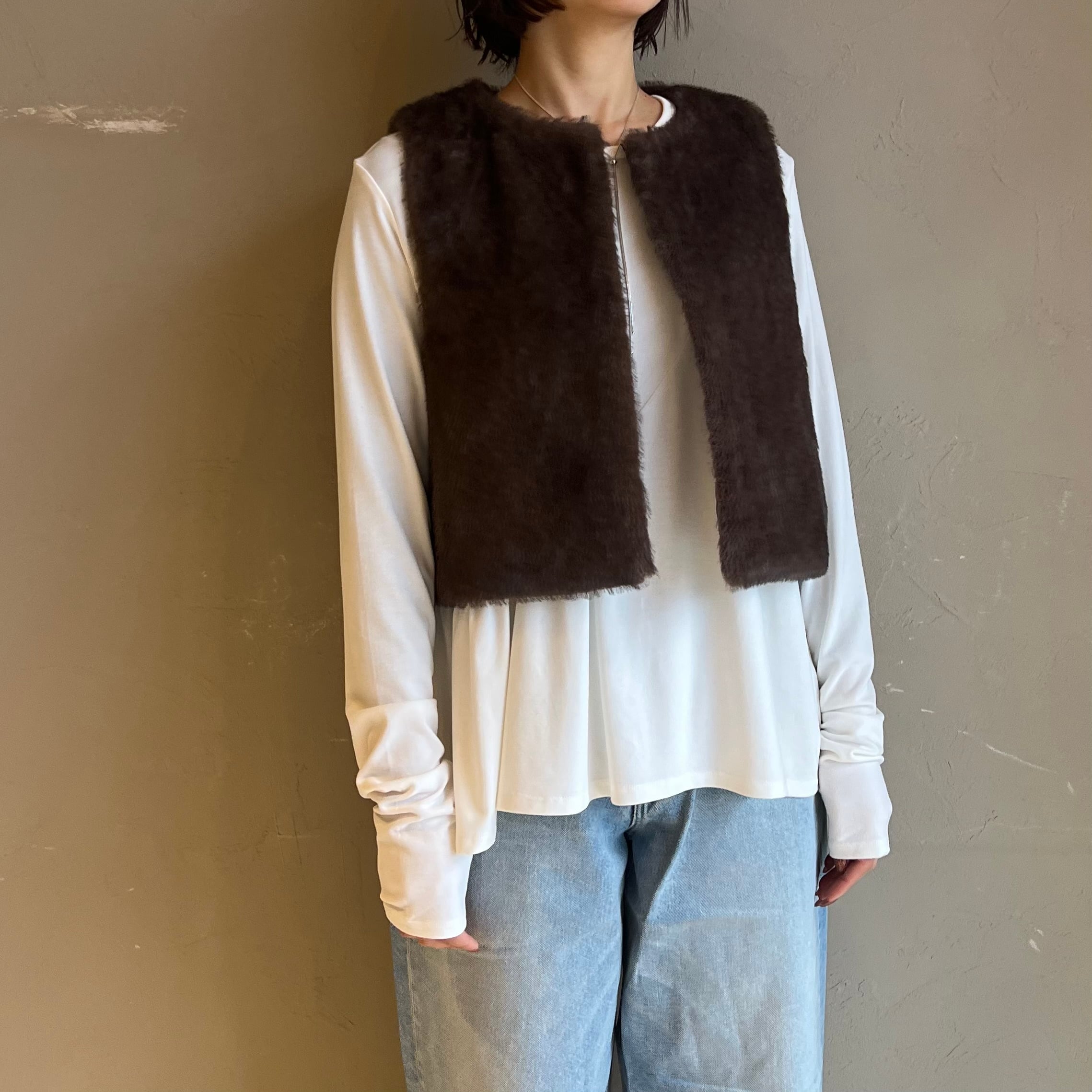 ベージュのみ11/23(日)まで再販 》【 CLOCHE 】中綿コーチジャケット