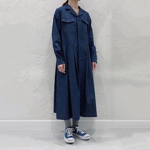 vm デニム オールインワンピース