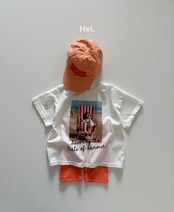 【取寄/韓国直送】Hei 26/SM （Mom）ビーチTシャツ ｜夏服｜韓国子供服