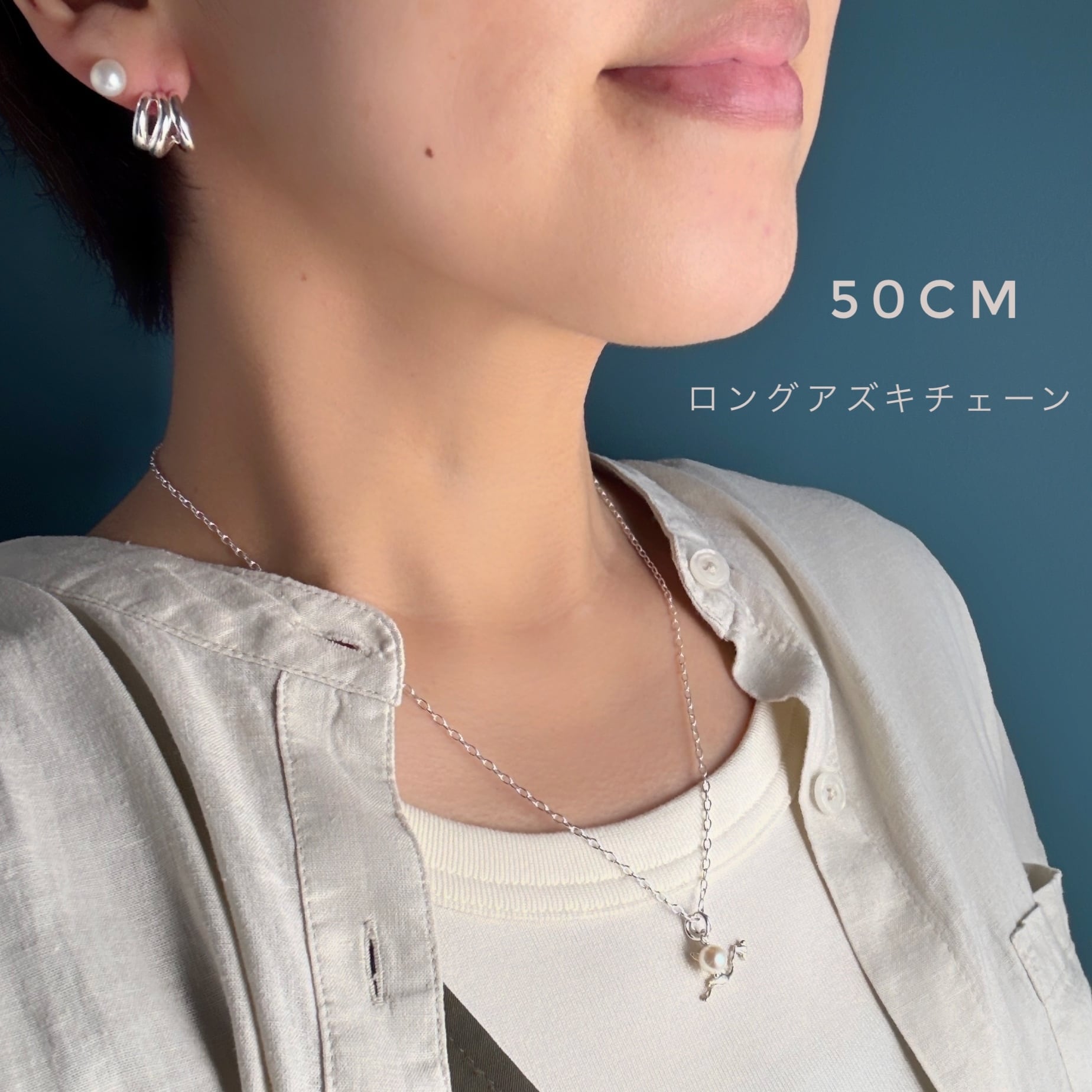 幸運を運ぶ コウノトリ ネックレス | 【公式通販】鎌倉のシルバー