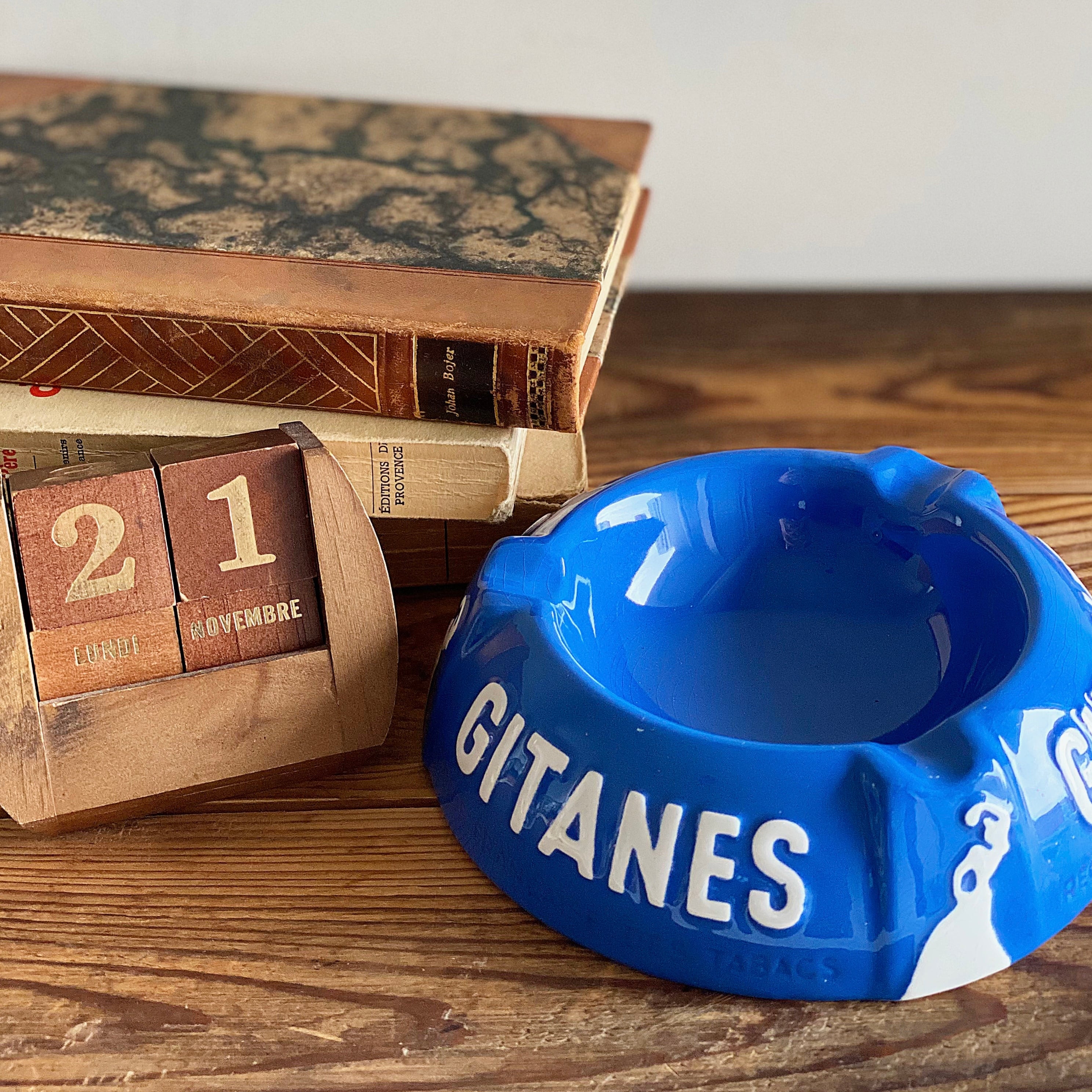 GITANES ジタン 灰皿 大（フランス）1950年代 - ノベルティグッズ