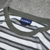 PURITAN wide silhouette multi border tee