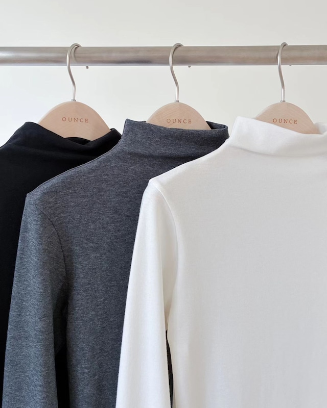 (即納) ounce / Bagle wool pola tee