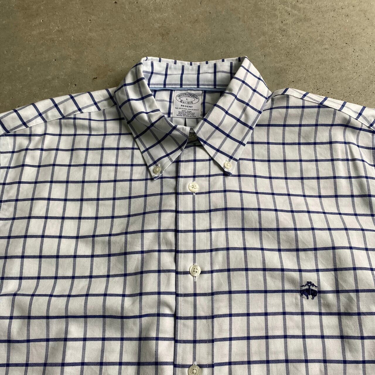 Brooks Brothers ブルックスブラザーズ チェック柄 ボタンダウン