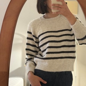 フレンチボーダーセーター