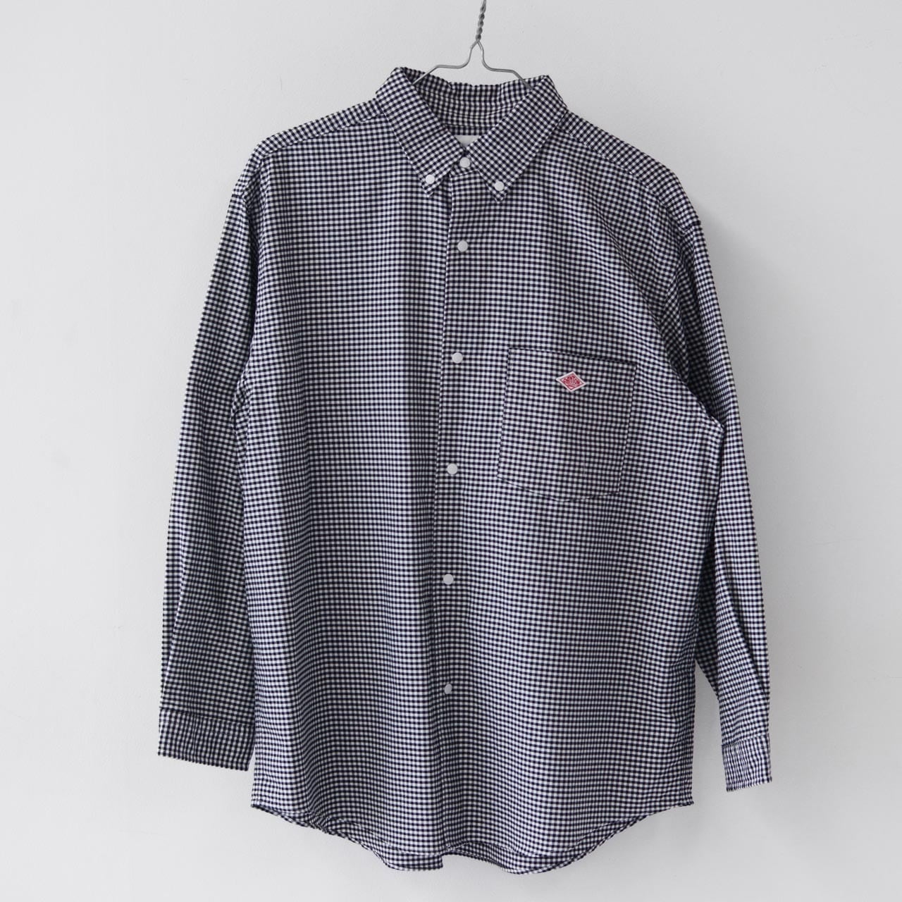 DANTON [ダントン] W COOLMAX OXFORD B.D SHIRT -GINGHAM- [DT