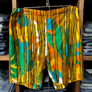 1960'S HAWAIIAN THE WINDING BEAM SHORTS