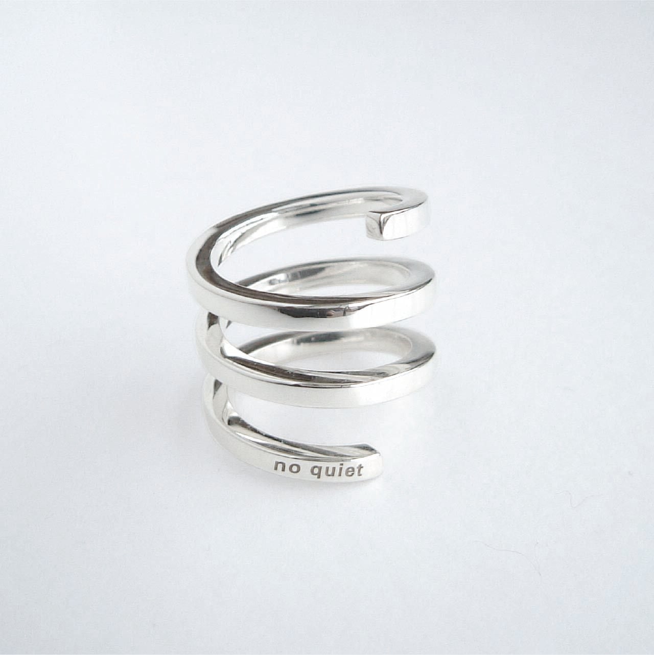 spiral ring | no quiet design store 