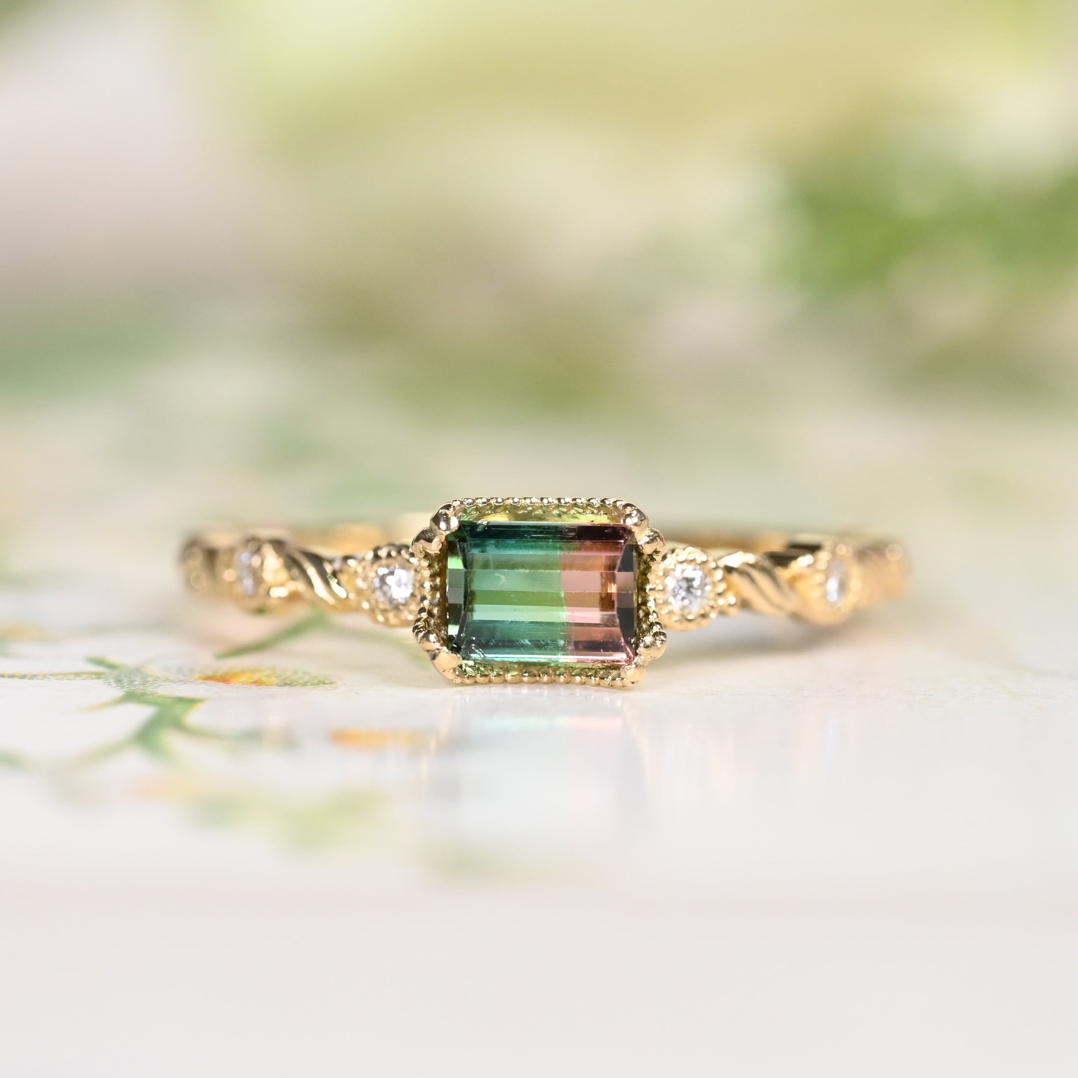 アメジスト K18YG ペンダントトップ（52041） | ジェムとハンドメイド工房