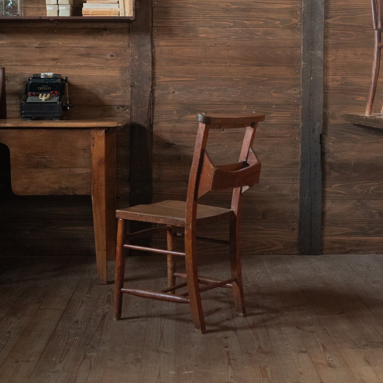 英国アンティーク チャーチチェア 教会 Church Chair / チャーチチェア 〈 チャペルチェア・ダイニングチェア