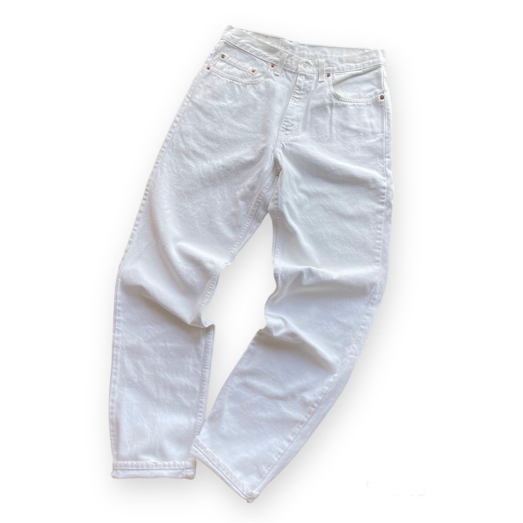 90's Levi's 550 White Denim | chillrobe