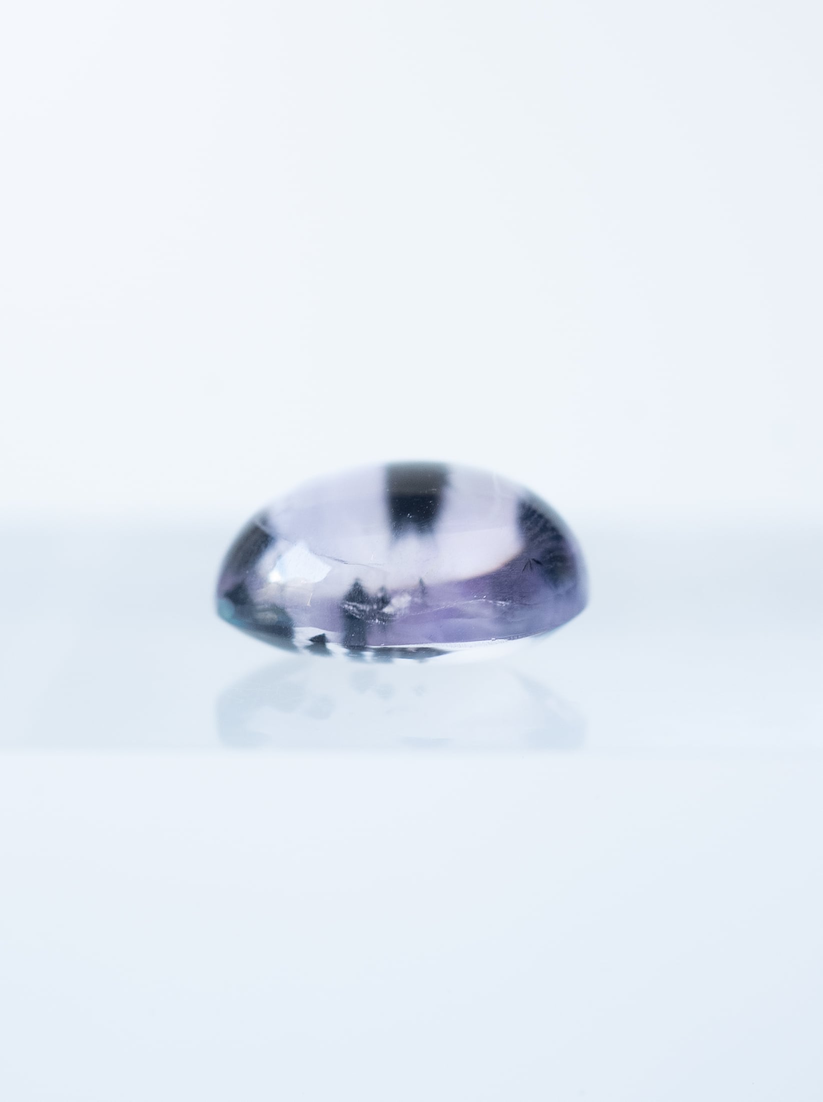 値下げ‼️639 ロマネサイトインアメジスト ツインポイント 200×67.5 ロマネサイトinアメジスト TOP 18ミリ ビーズ : 石の音