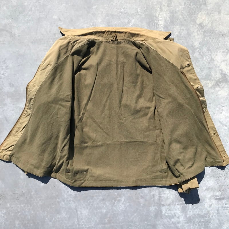 40's U.S. M-41 フィールドジャケット コットンポプリン カーキ WW II