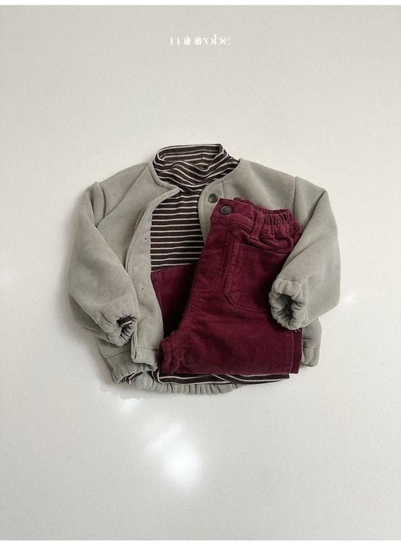〖取寄〗韓国子供服 / 26winter / minirobe / キコポケットパンツ / キッズ *S~XL*