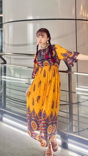 RAMO エスニック柄ワンピース