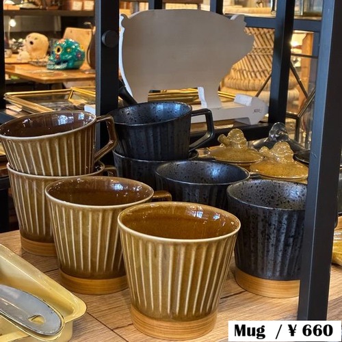 Thailand IKI Mug 300ml 4colors　タイ　イキマグカップ　全4色　ブラック　ブラウン　グリーン 　ブルー　コップ　コーヒー　紅茶　緑茶　ハーブティ TAMAKI　食洗機　電子レンジ