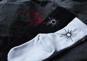 銃弾 Socks // White