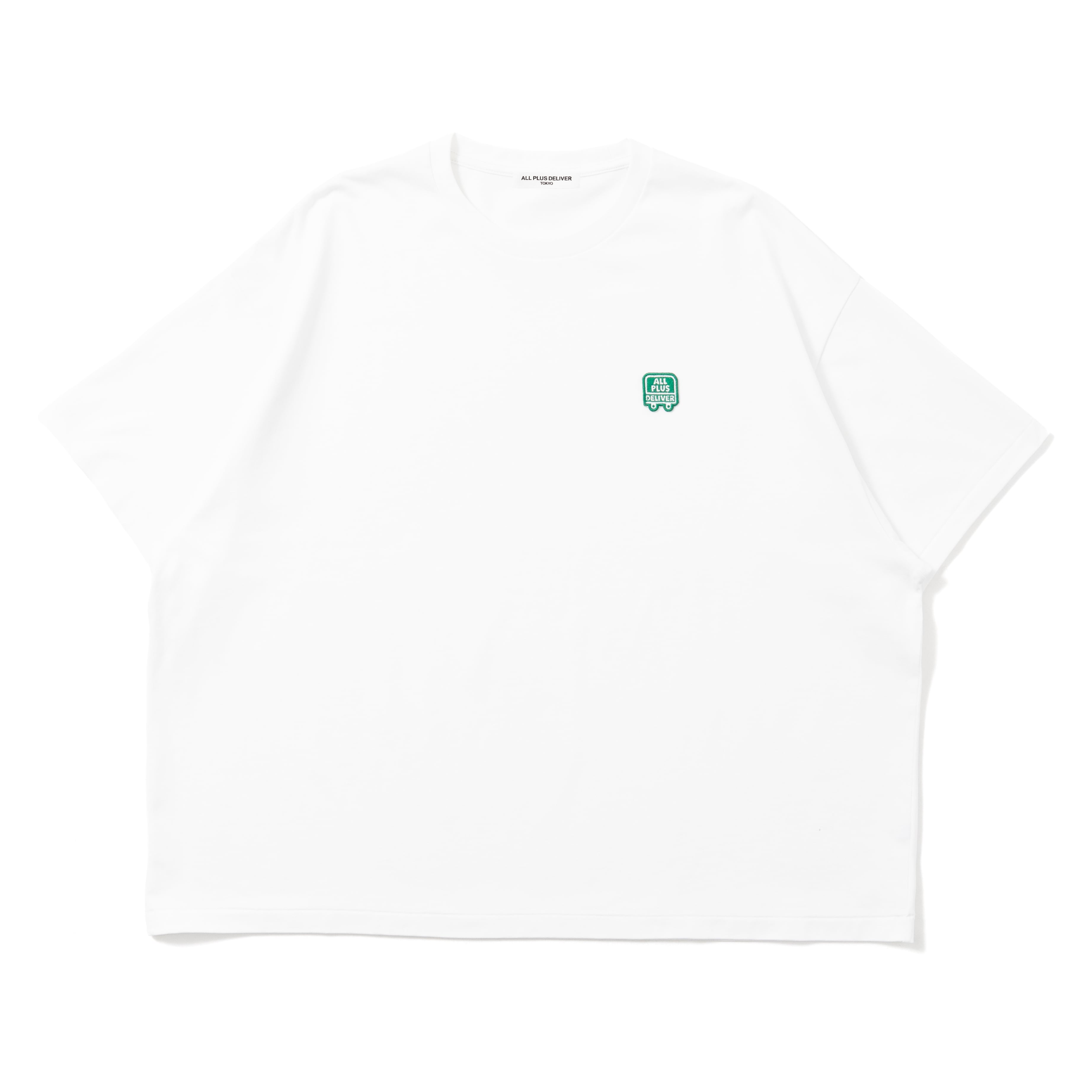ALPSDR GR LOGO PATCH SS TEE / WHITE