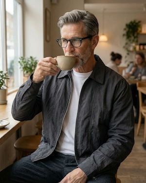 ライトウェイト ジップアップジャケット 2色 A0215