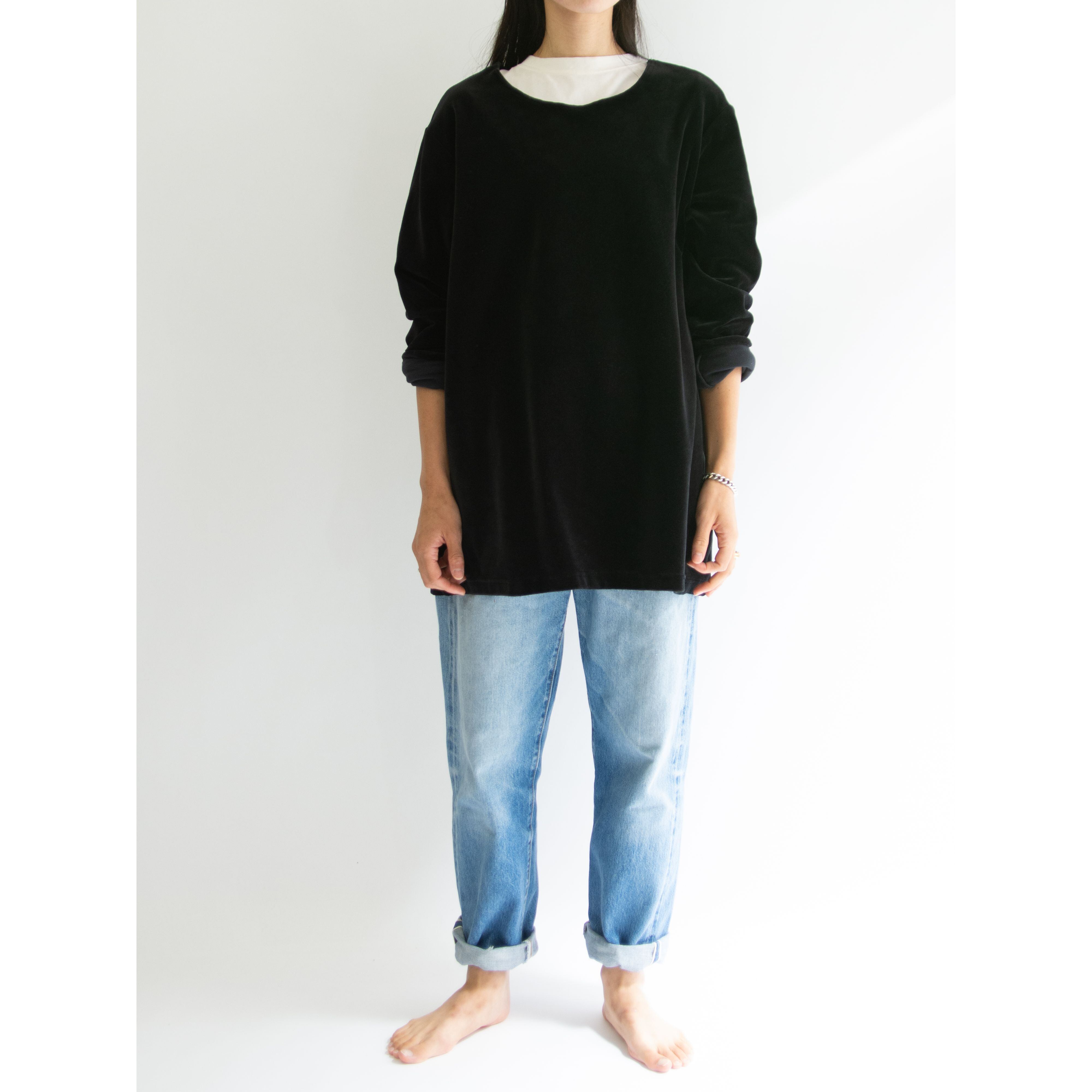 【Hanna Andersson】Made in U.S.A. Cotton-Nylon Velour Jersey Pullover（ハンナ アンダーソン アメリカ製コットンナイロン ベロアジャージープルオーバートップス）