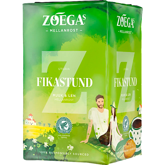 FIKASTUND（フィーカスタンド） 450g（コーヒー粉・中煎り）ZOÉGAS