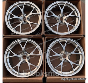 アルファロメオジュリア   18インチハイパーシルバーホイール   18x8 4 個セット　-BRN-11877