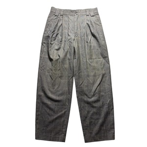 GIANNI VERSACE glen check suits set-up