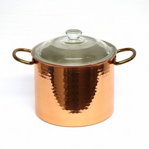 銅製・両手鍋・No.190609-37・梱包サイズ80