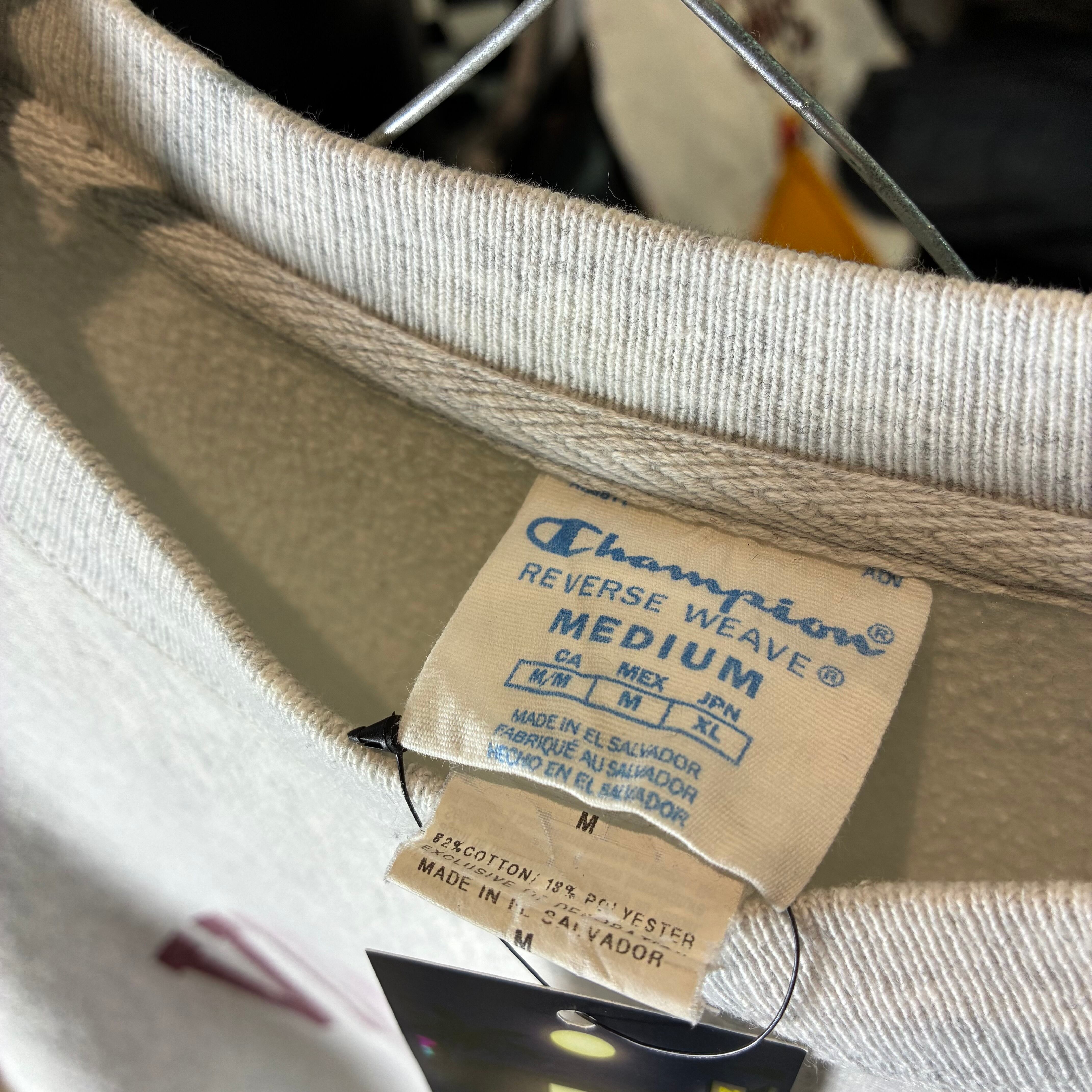 Champion REVERSE WEAVE スウェット VIRGINIA TECH グレー M | 古着屋