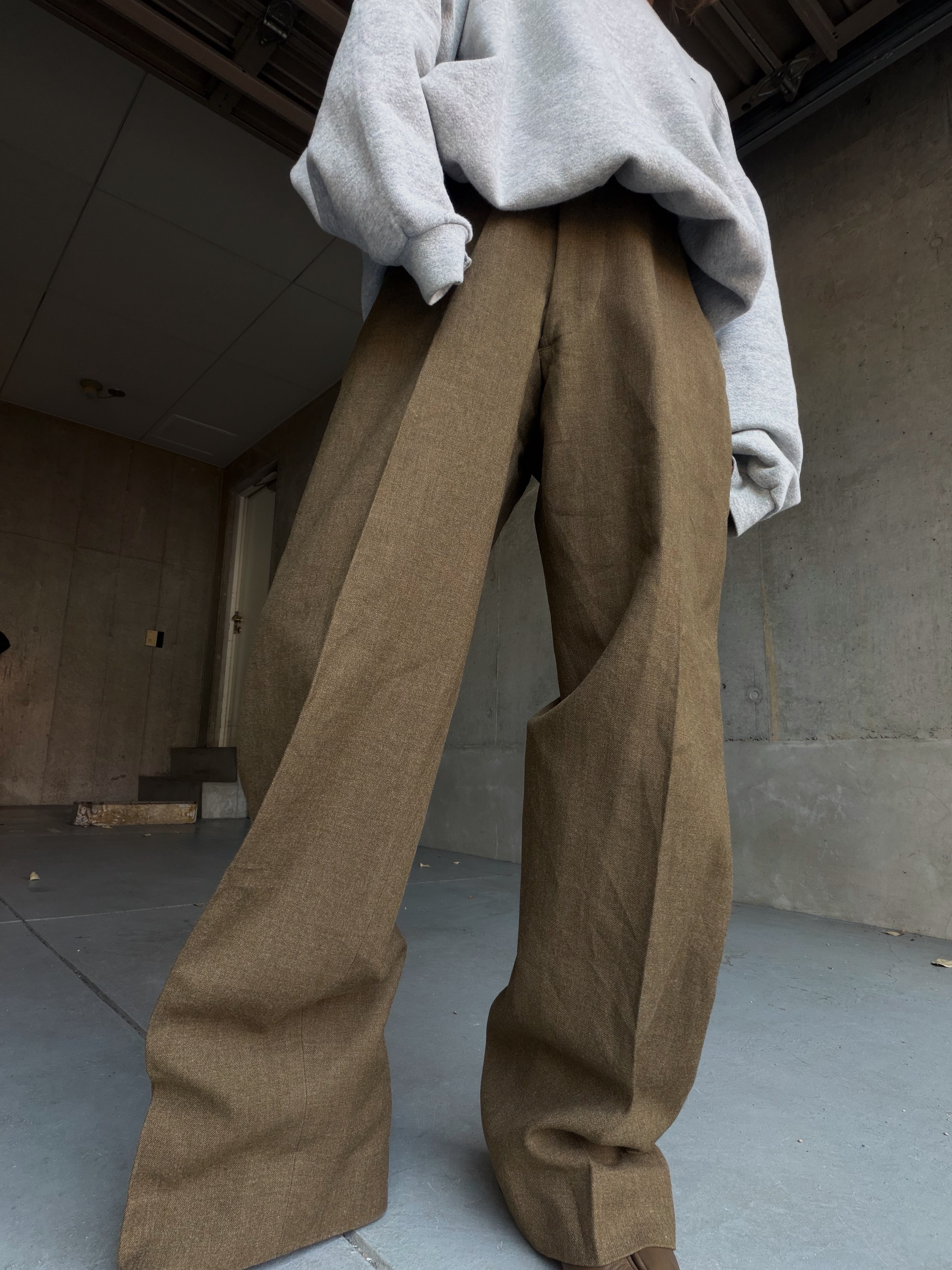 (PT949)50–60s Euro military dress trousers