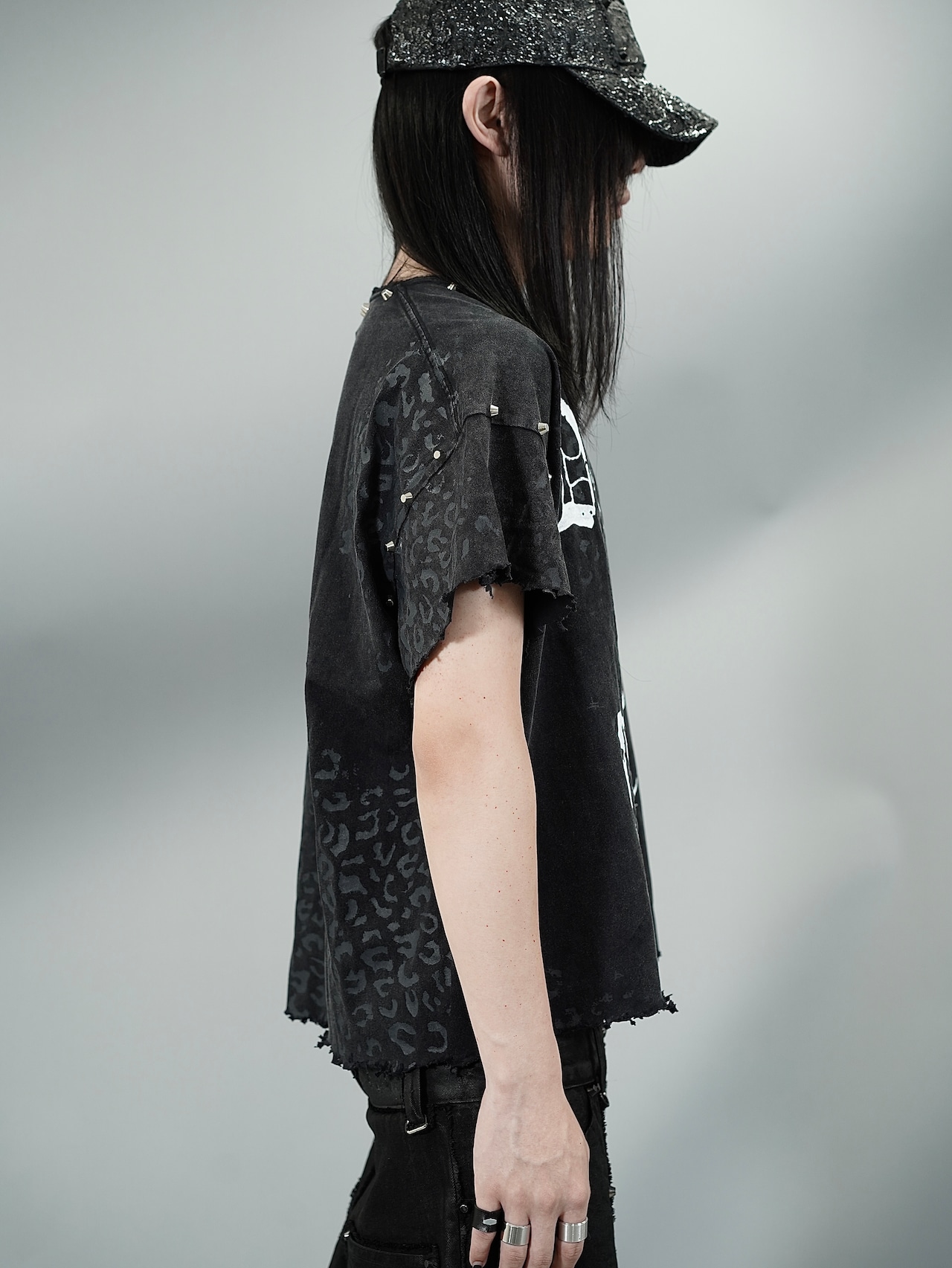 【DES'N'ATE】DESTROY AND CREATE LEO PRINT TEE