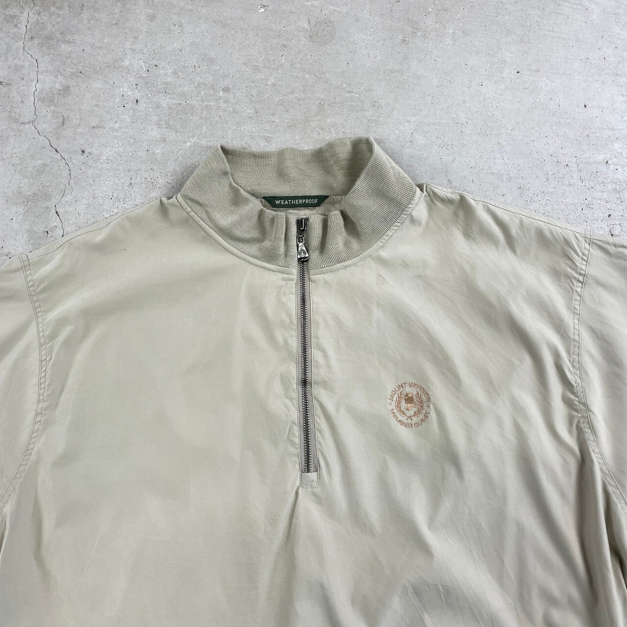 WEATHERPROOF プルオーバージャケット ハーフジップ ハイネック メンズ 