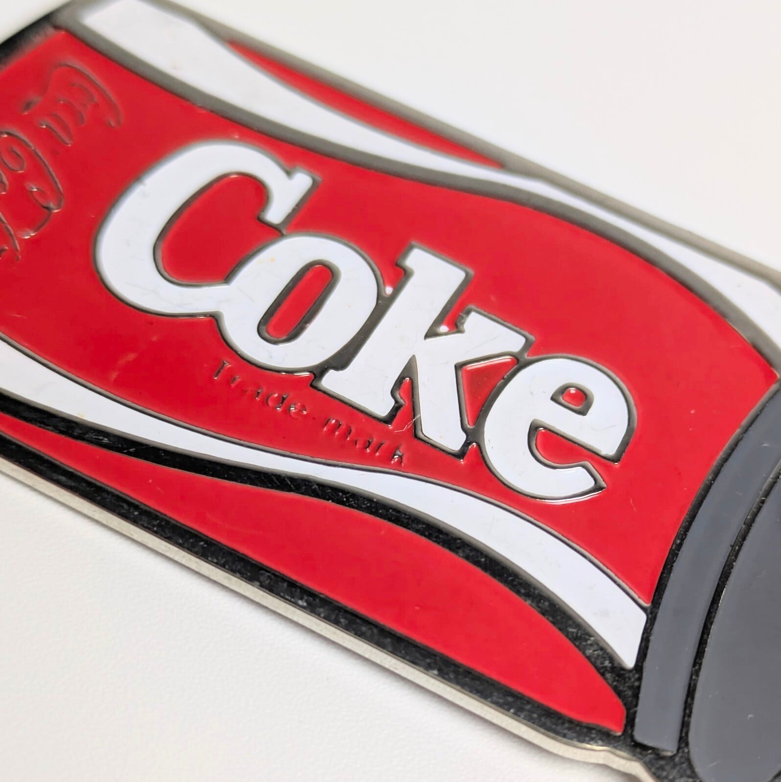 ☆VINTAGE 1986☆【 Coca-Cola / Coke( コカコーラ )】 メタルキーホルダー 〚アメリカン雑貨 アメトイ〛