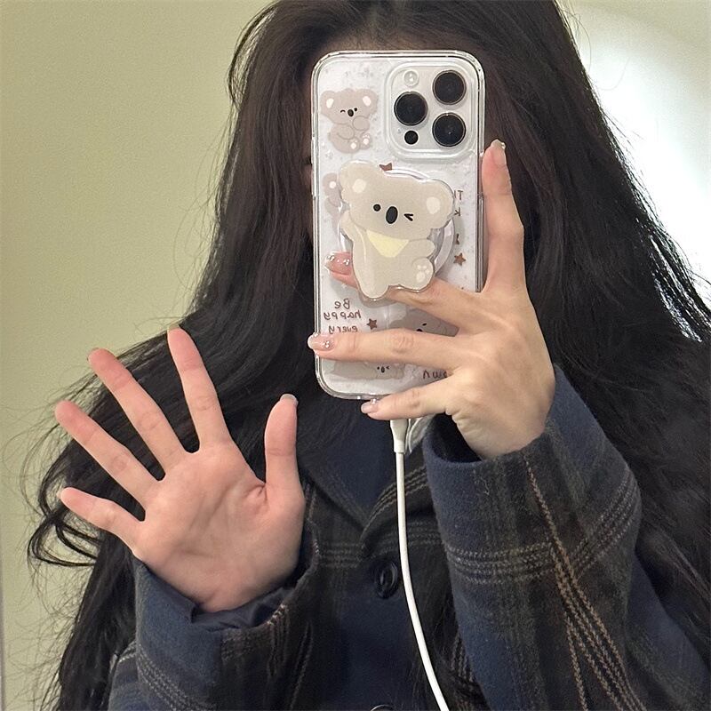 MagSafe対応】可愛すぎなコアラ◎癒し クリアケース iPhone15対応