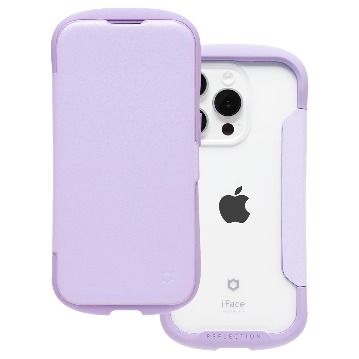 iFace Reflection iPhone 12/12 Pro ケース 手帳型 クリアケース