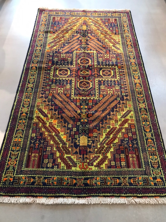 トライバルラグ　バルーチE-2297